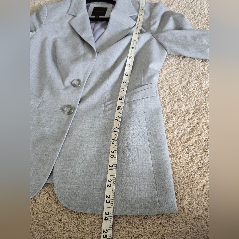 The Limited Collection Size 4 Womens Gray Blazer Jacket - Picture 6 of 8